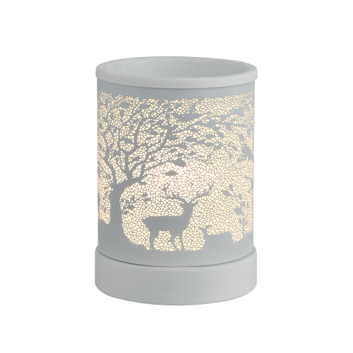 歐美香薰燈精油揮發器美居雅燈飾廠無火香薰雙鹿香薰融蠟燈臥室床頭閱讀臺燈