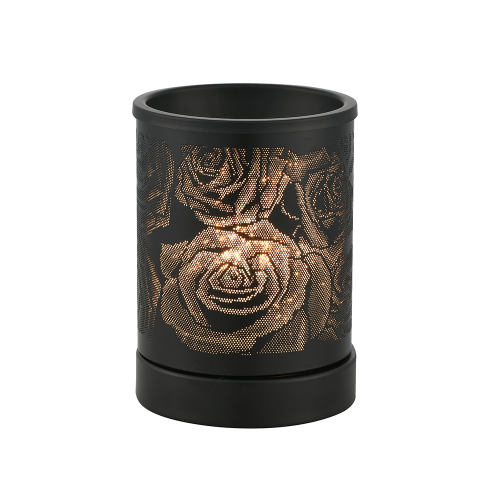 歐美香薰燈精油揮發器美居雅燈飾廠無火香薰黑色玫瑰香薰融蠟燈臥室床頭閱讀臺燈 歐美香薰燈精油揮發器美居雅燈飾廠無火香薰黑色玫瑰香薰融蠟燈臥室床頭閱讀臺燈